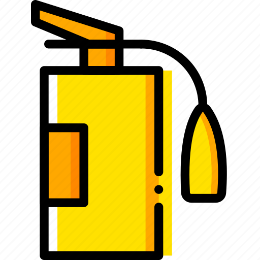 Extinguisher, fire, safe, safety, security, yellow icon - Download on Iconfinder