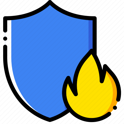 Antivirus, firewall, safe, safety, security, yellow icon - Download on Iconfinder