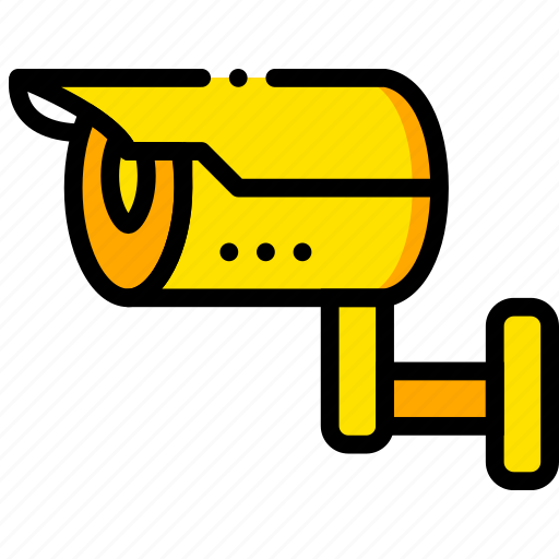 Camera, outdoor, safe, safety, security, yellow icon - Download on Iconfinder