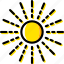 space, sun, universe, yellow 