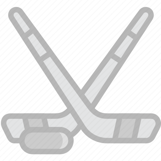 Game, hockey, play, sport, sticks icon - Download on Iconfinder
