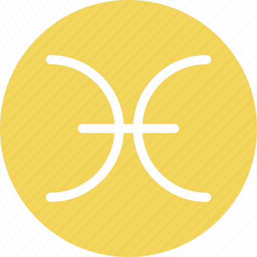 Pisces, sign, symbolism, symbols icon - Download on Iconfinder