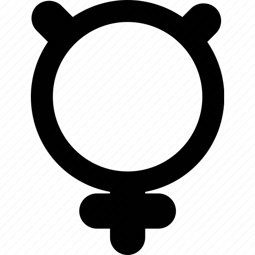 Mercury, sign, symbolism, symbols icon - Download on Iconfinder