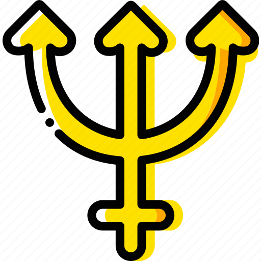Neptune, sign, symbolism, symbols icon - Download on Iconfinder