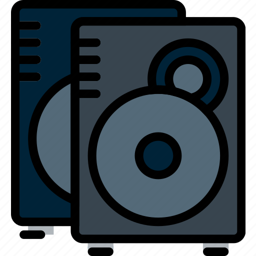 Device, gadget, speakers, technology icon - Download on Iconfinder