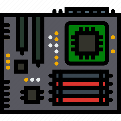 Device, gadget, motherboard, technology icon - Download on Iconfinder