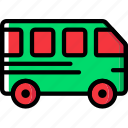 bus, transport, vehicle 