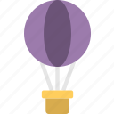 air, balloon, hot, transport, vehicle
