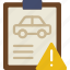 car, details, transport, vehicle, warning 