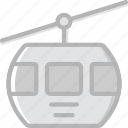 cable, car, transport, vehicle