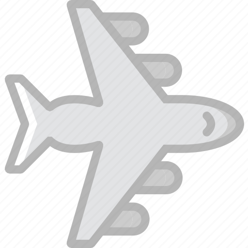 Plane, transport, vehicle icon - Download on Iconfinder
