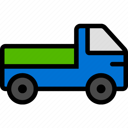 Pick, transport, truck, up, vehicle icon - Download on Iconfinder