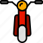 moped, transport, vehicle 