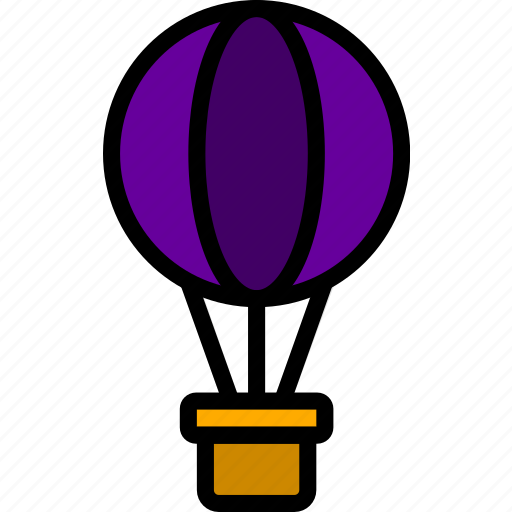 Air, balloon, hot, transport, vehicle icon - Download on Iconfinder