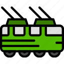 tram, transport, vehicle