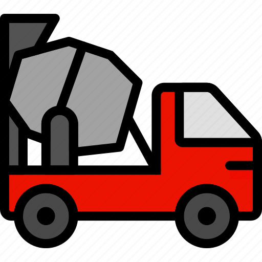 Mixer, transport, vehicle icon - Download on Iconfinder