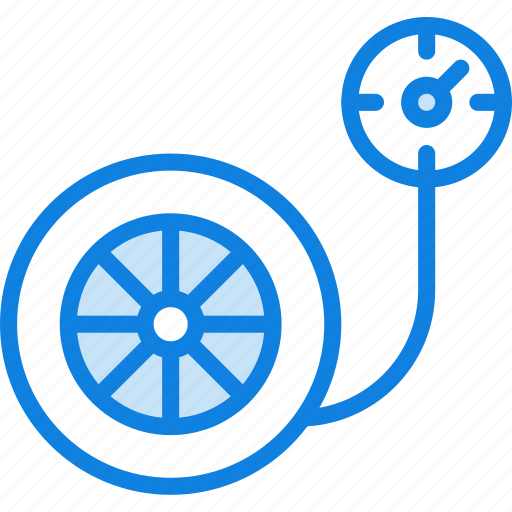 Auto, car, pressure, tire, transport, vehicle icon - Download on Iconfinder