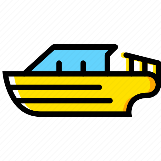 Boat, speed, transport, vehicle icon - Download on Iconfinder