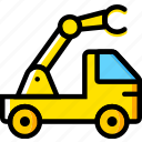car, crane, transport, vehicle