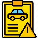 car, details, transport, vehicle, warning