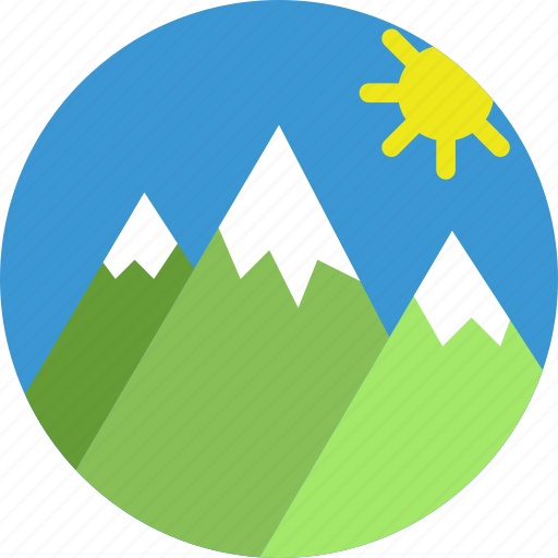 Holiday, mountainside, seaside, vacation icon - Download on Iconfinder