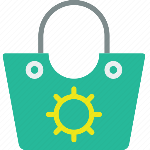 Bag, beach, holiday, seaside, vacation icon - Download on Iconfinder