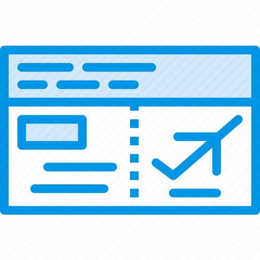 Holiday, plane, seaside, tickets, vacation, webby icon - Download on Iconfinder