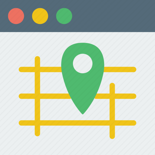 Ui, user interface, map, communication icon - Download on Iconfinder