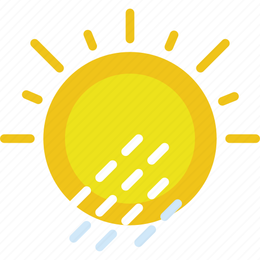 Clouds, forecast, precipitations, sun, weather, with icon - Download on Iconfinder