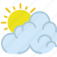 clouds, cloudy, day, forecast, sun, weather 