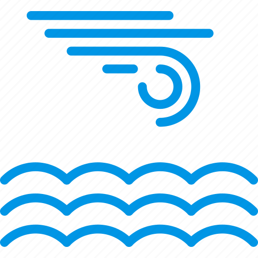 Calm, forecast, rain, sea, weather, webby, wind icon - Download on Iconfinder