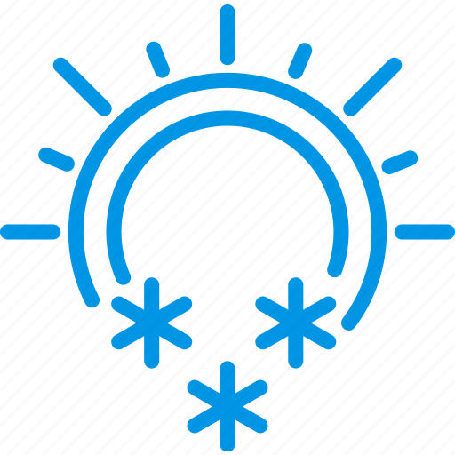 And, forecast, snowflake, snowing, sunny, weather, webby icon - Download on Iconfinder