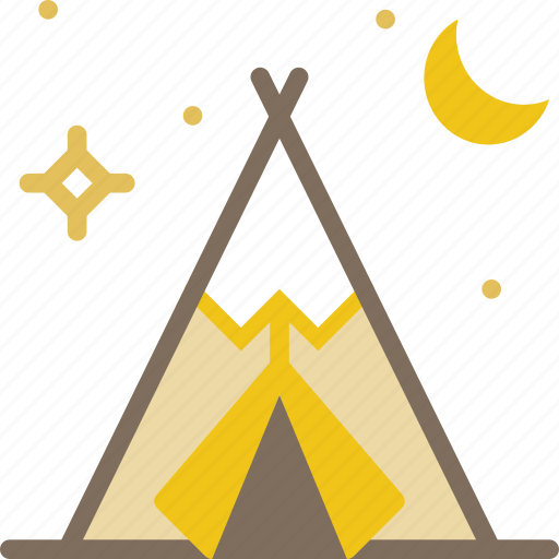 American, cowboy, indian, native, tent, tupe icon - Download on Iconfinder