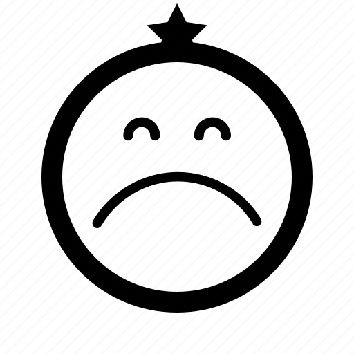 Gloomy, sad, smiles, sorrowful, sorry, unhappy icon - Download on Iconfinder