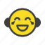 emoji, emoticon, happy, laughing, lol, nervous, smile 