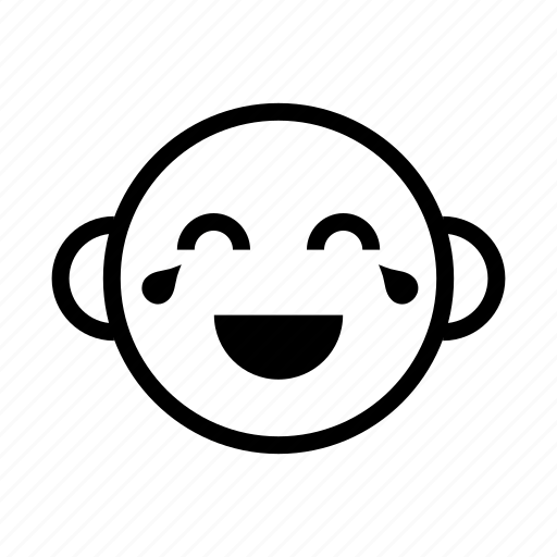Emoji, emoticon, happy, laughing, lol, nervous, smile icon - Download on Iconfinder