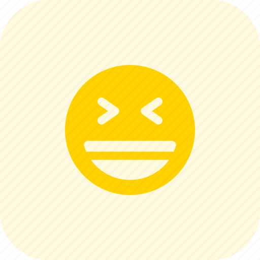 Grinning, squinting, emoticons, smiley, people icon - Download on Iconfinder