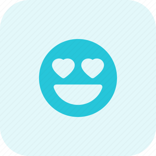 Heart, eyes, emoticons, smiley, people icon - Download on Iconfinder
