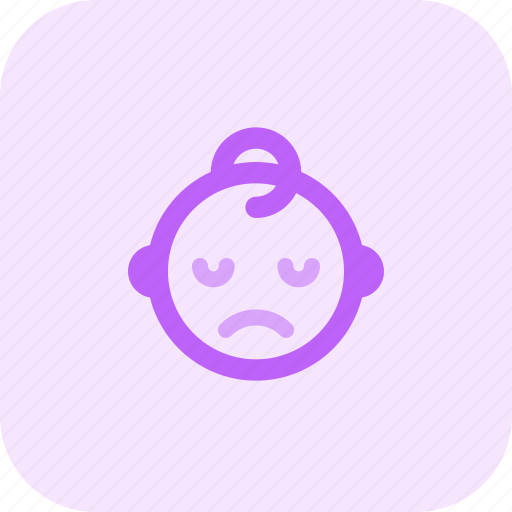 Sad, baby, emoticons, smiley, people icon - Download on Iconfinder