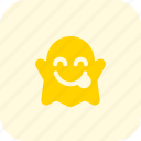 smiling, ghost, emoticons, smiley, people