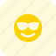 smiling, with, sunglasses, emoticons, smiley, people 