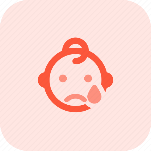 Tear, baby, emoticons, smiley, people icon - Download on Iconfinder