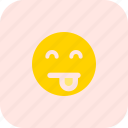 tongue, smiling, eyes, emoticons, smiley, people