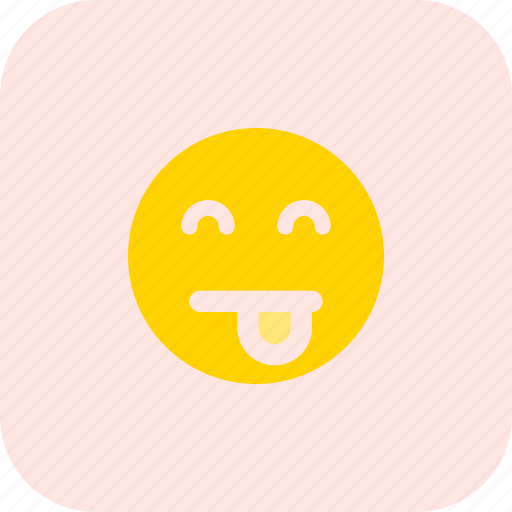 Tongue, smiling, eyes, emoticons, smiley, people icon - Download on Iconfinder