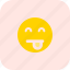 tongue, smiling, eyes, emoticons, smiley, people 