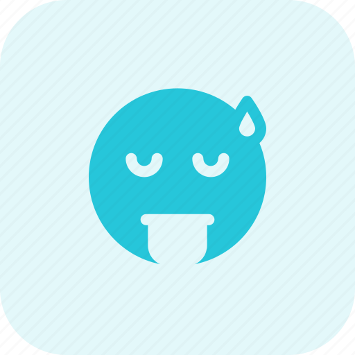 Tongue, sweat, emoticons, smiley, people icon - Download on Iconfinder