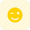 winking, emoticons, smiley, people
