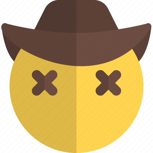 Death, cowboy, emoticons, smiley, and, people icon - Download on Iconfinder