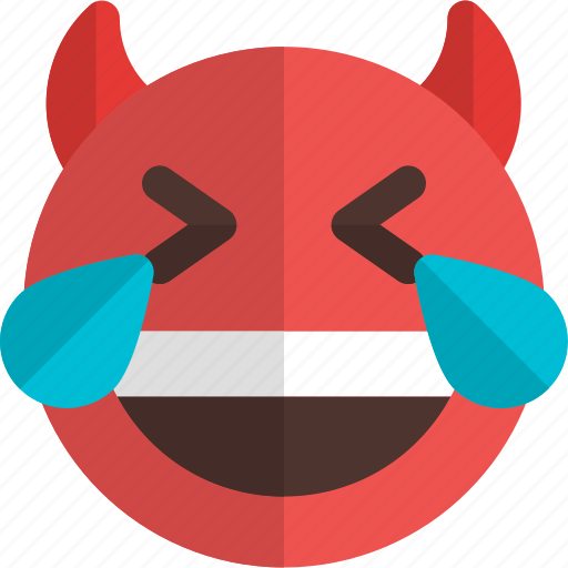 Laughing, devil, emoticons, smiley, and, people icon - Download on Iconfinder