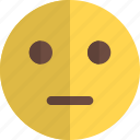 neutral, face, emoticons, smiley, and, people